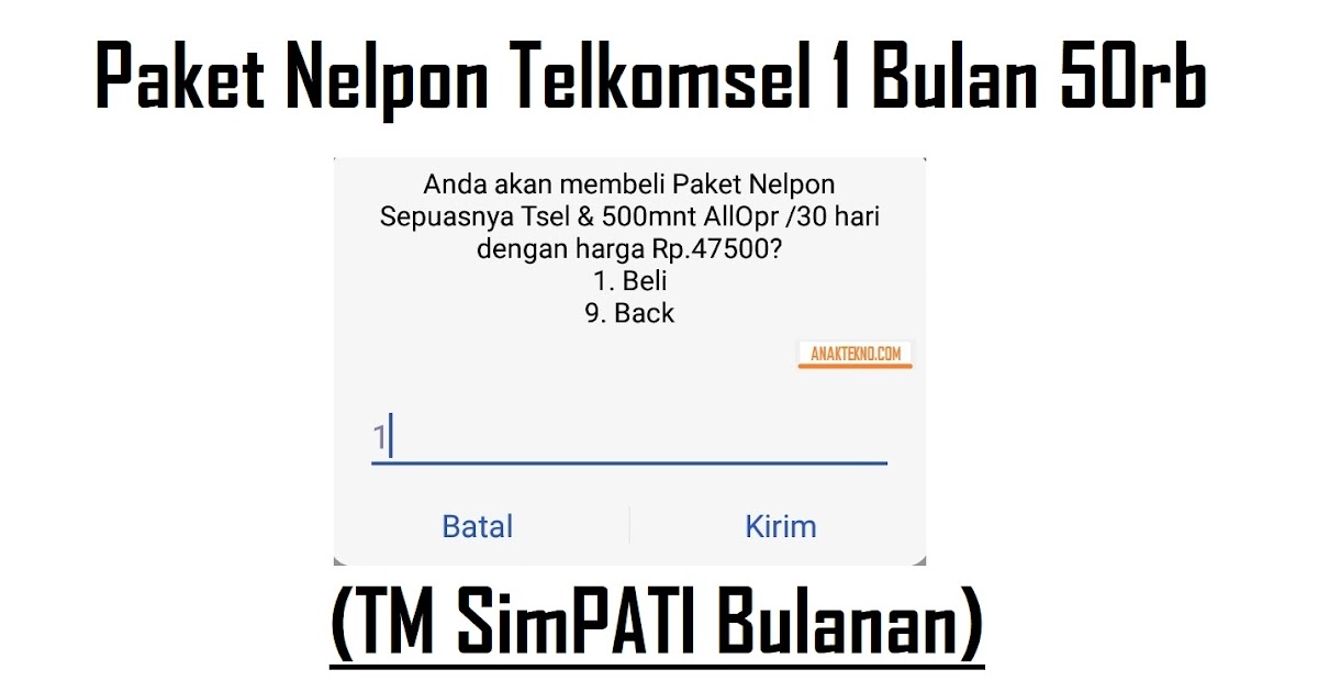 Paket Nelpon 1 Bulan Kartu As. Paket Nelpon Telkomsel 1 Bulan 50rb (TM SimPATI Bulanan)