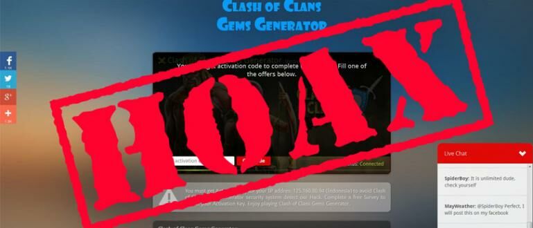 Hack Online Clash Of Clans. Cara Membuktikan Kalau Cheat Clash of Clans Online Itu HOAX
