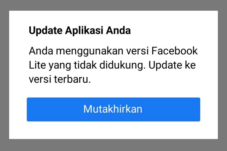 Facebook Lite Tidak Bisa Dibuka. Facebook Lite Tidak Bisa Dibuka Walau Sudah Update? Begini Kejelasannya