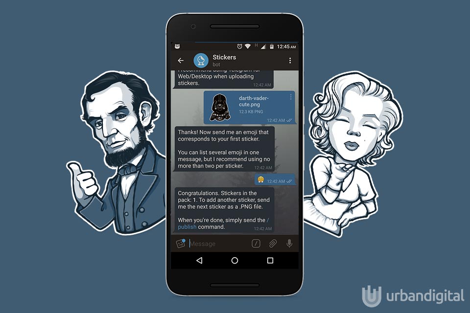 Cara Membuat Stiker Di Telegram. Cara Membuat Stiker Telegram Sendiri Dengan Mudah Tanpa Aplikasi