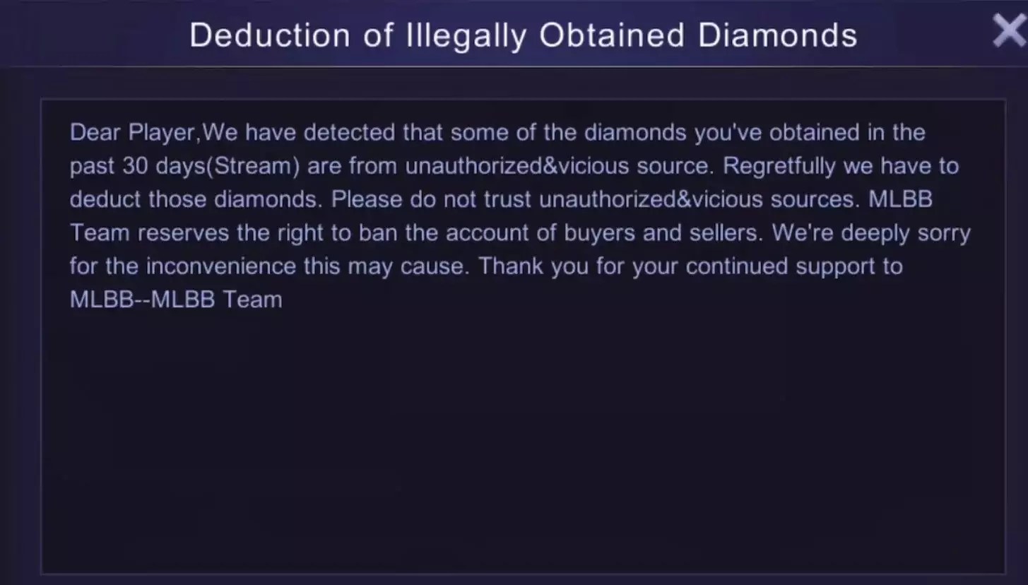 Beli Diamond Ilegal Mobile Legend. Bahaya diamond ilegal! Apa aja si?