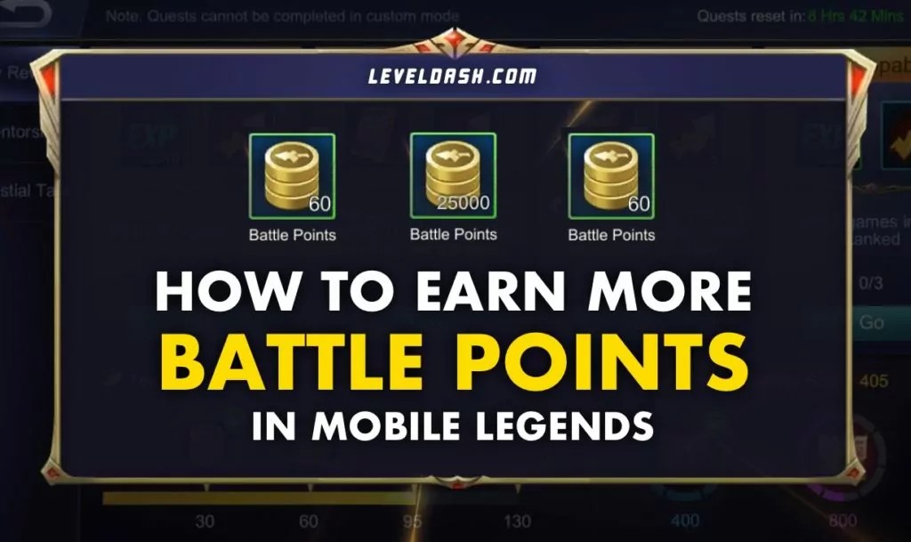 Cara Mendapatkan Battle Point Di Mobile Legend. 3 Cara Efektif Untuk Dapatkan Battle Point Mobile Legends Dengan Cepat!