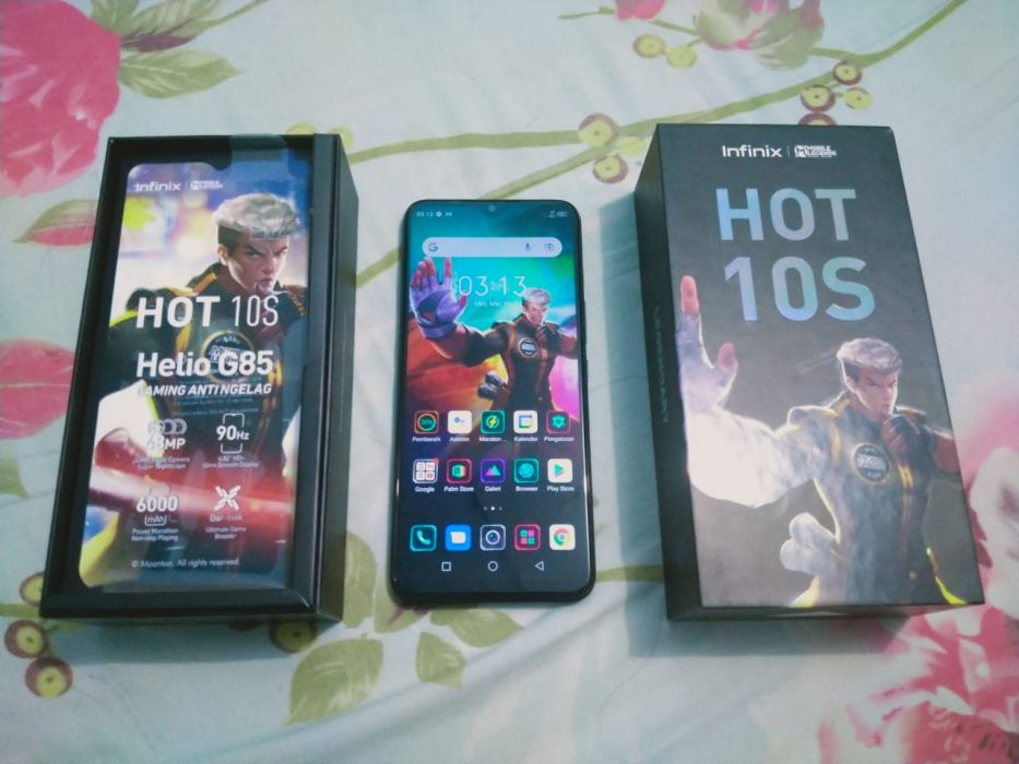 Hp Infinix Hot 10 S. Mengulik Performa Ponsel Gaming Infinix Hot 10S