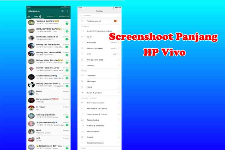 Cara Screenshot Panjang Vivo Y12. Cara Screenshot Panjang di HP Vivo Tipe Apa Saja