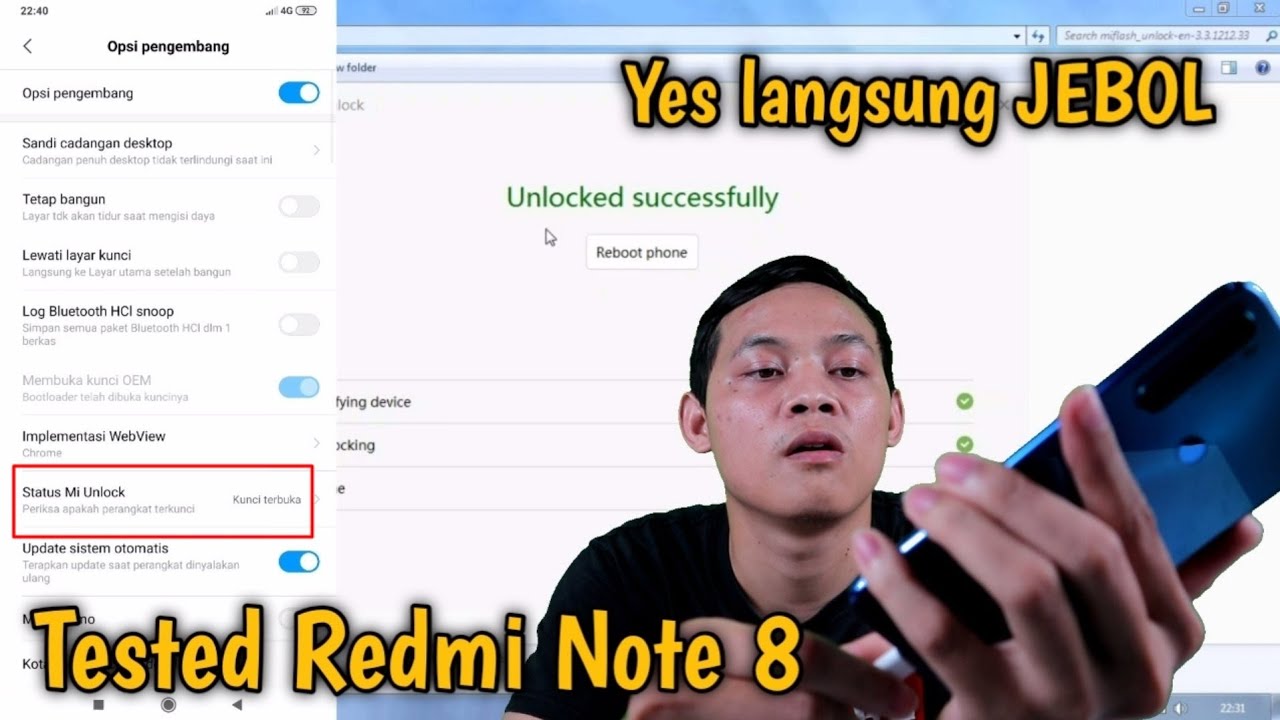 Cara Unlock Bootloader Redmi 3s. √ Cara Unlock Bootloader (UBL) HP Xiaomi Semua Tipe