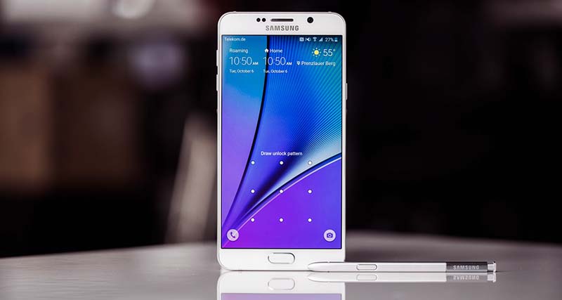Cara Screenshot Layar Samsung Galaxy Note 5