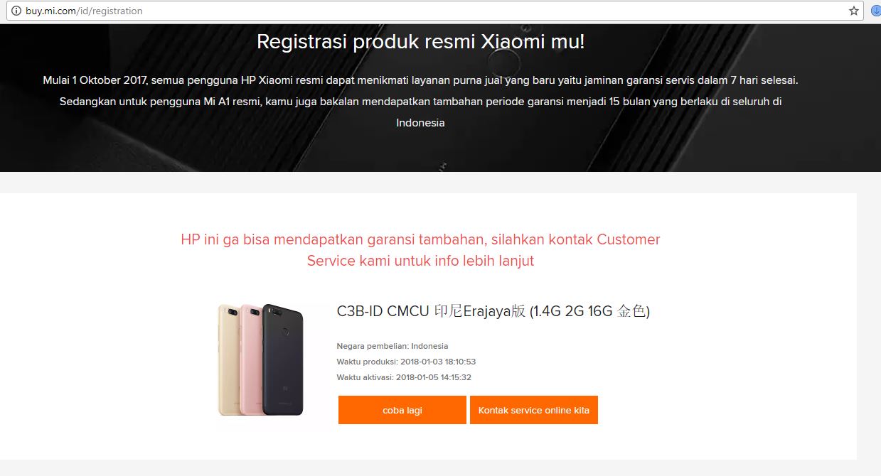 Buy.mi.com Id/registration. Cara Cek Garansi Xiaomi, Benar Resmi atau Tidak.
