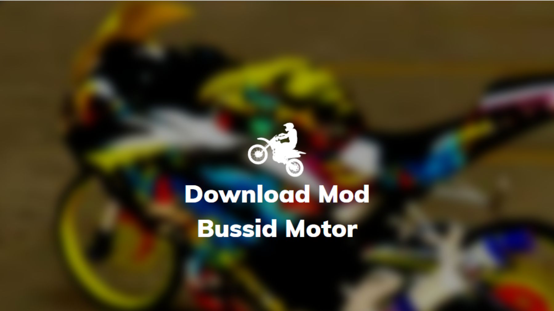 Download Mod Bussid Motor Drag Satria Fu. √ Download Mod Bussid Motor (Drag, Moge, Matic, Ninja, CB, RX dll)