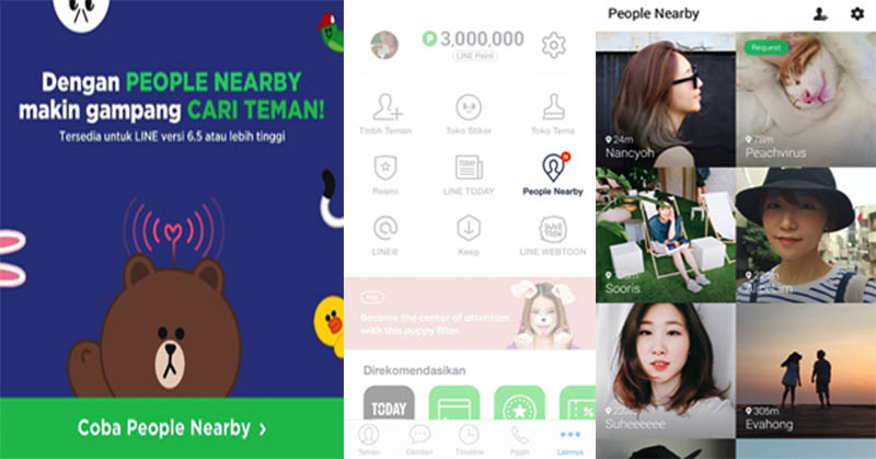 Cara Mencari Teman Di Line. Permudah Cari Teman, LINE Perkenalkan Fitur 'People Nearby' : Okezone Techno