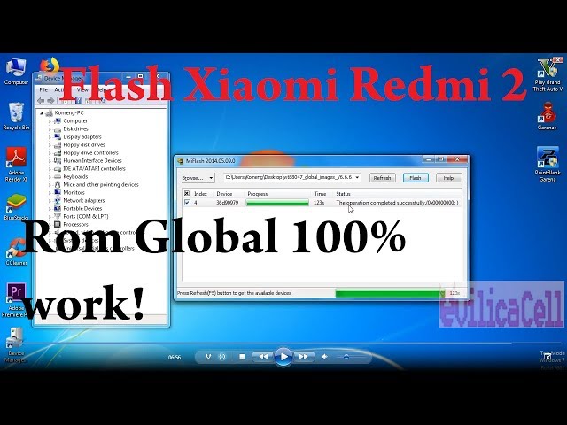 Cara Flash Redmi 2. Tutorial Flash Redmi 2 (2014817) UPDATE Work