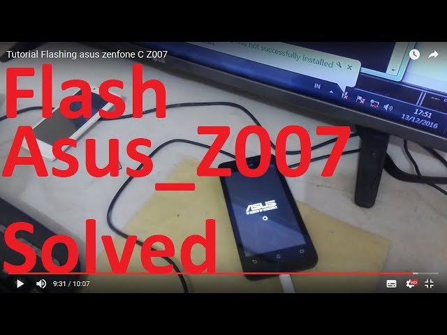 Asus Zenfone C Z007 Firmware. Flash Asus Zenfone C Z007 via FastBoot Update Work
