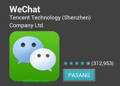 Cara Memasang Aplikasi WeChat Pada Android