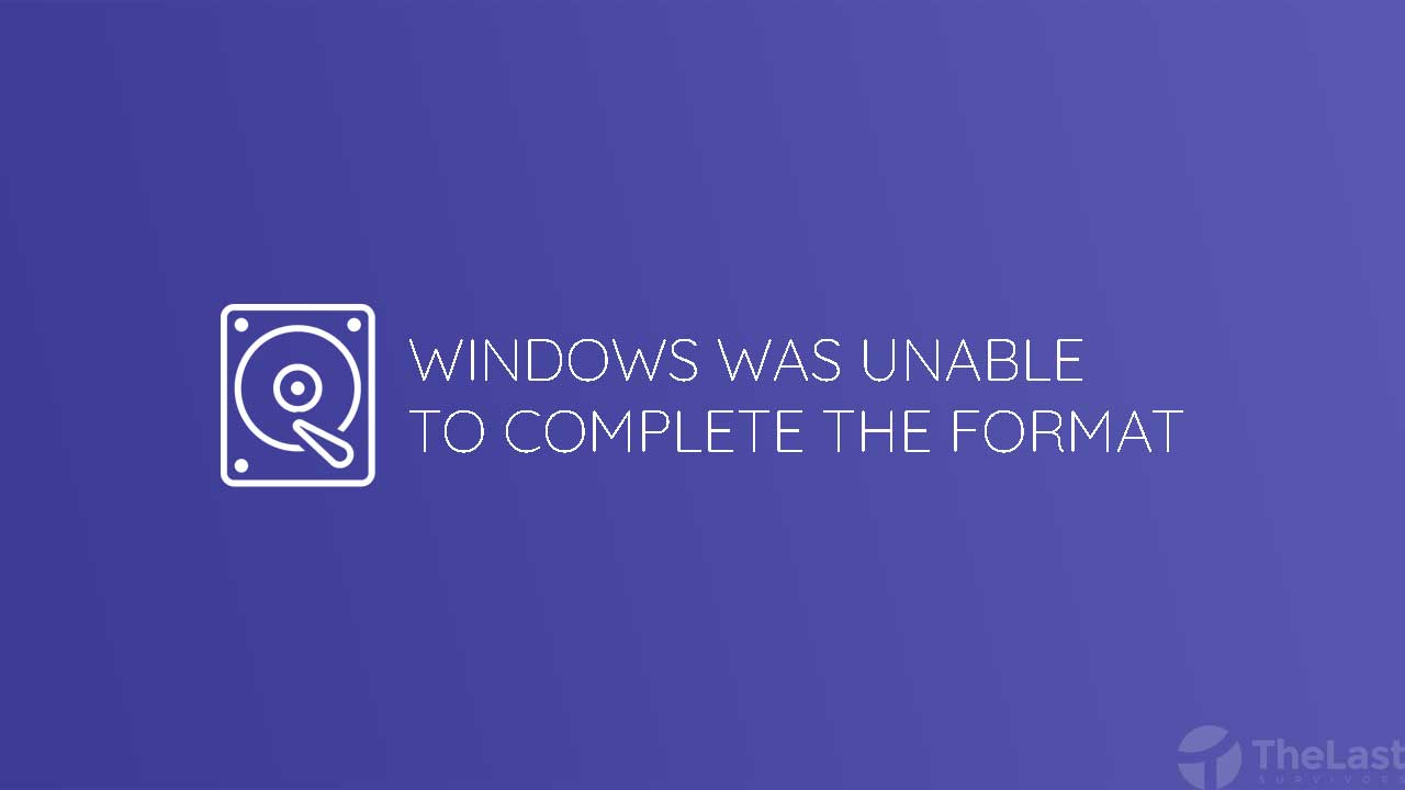 Cara Mengatasi Windows Unable To Format. 3 Cara Mengatasi Windows Was Unable to Complete the Format