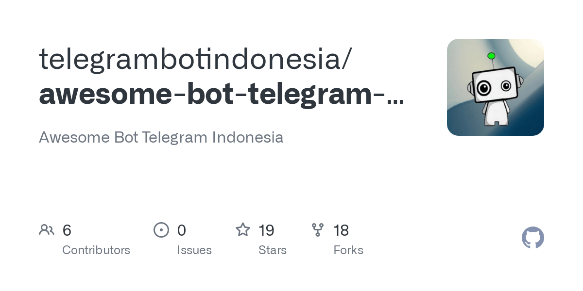 Bot Chat Telegram Indonesia. telegrambotindonesia/awesome-bot-telegram-indonesia: Awesome Bot Telegram Indonesia