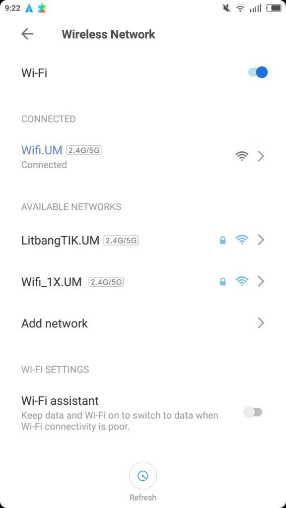 Tidak Bisa Connect Wifi Android. Panduan Setting WIFI.UM dan WIFI_1X.UM Menggunakan Android