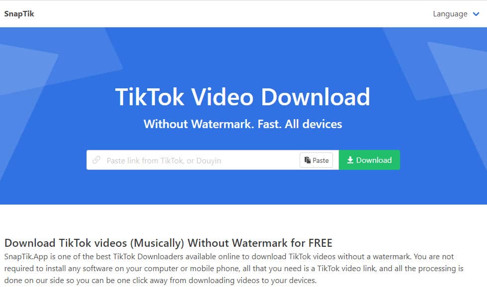 Cara Download Video Tiktok Tanpa Watermark 2021. Download Video Tiktok Tanpa Watermark