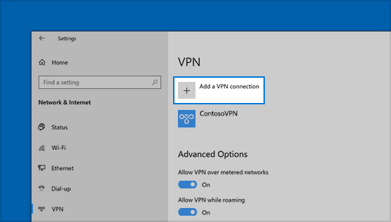 Cara Menggunakan Vpn Pc. Koneksi ke VPN di Windows