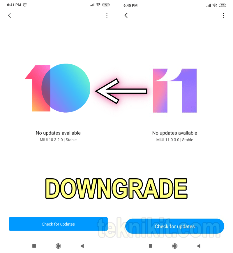 Cara Downgrade Miui 10. Download ROM MIUI 10 Latest Version Semua Smartphone Xiaomi Untuk Downgrade MIUI 11
