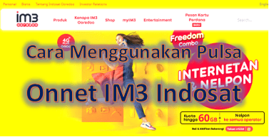 Top Up Ff Pulsa Indosat. Cara Menggunakan Pulsa Onnet IM3 Indosat Terbaru 2022