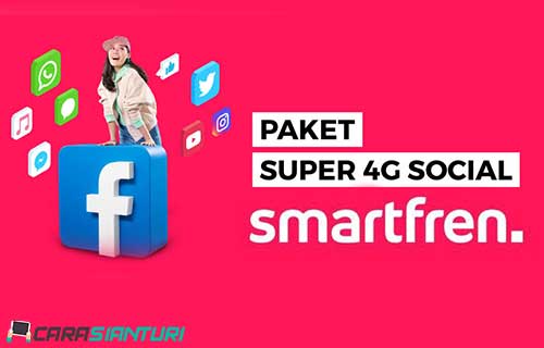 Cara Daftar Paket Smartfren 4g. 3 Paket Super 4G Social Smartfren & Cara Daftar 2023