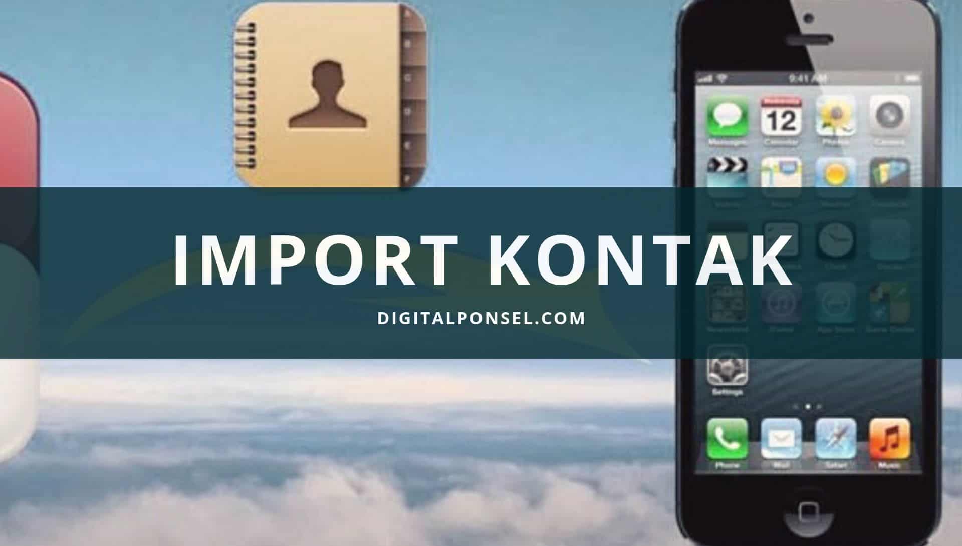 Cara Import Kontak Di Iphone. Cara Import Kontak Telephone dari Gmail ke iPhone