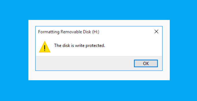 Cara Mengatasi Write Protected Sd Card. 3 Cara Mengatasi The Disk Is Write Protected Windows 10