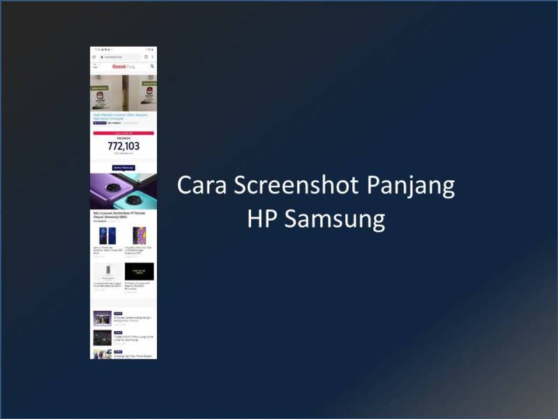 Cara Screenshot Panjang Di Hp Samsung A10s. Cara Screenshot Panjang Samsung Tanpa Aplikasi Tambahan