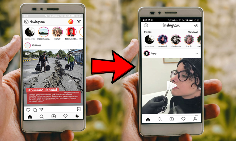 Cara Membuat Instagram Android Seperti Iphone. Cara Mengubah Tema Instagram Android Seperti iPhone